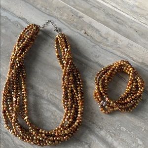 Silpada necklace and bracelet